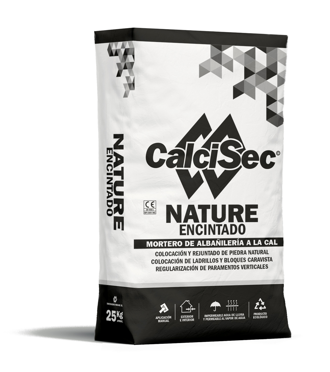 White bags or sacks isolated on light background. Mockup for design. 3d render